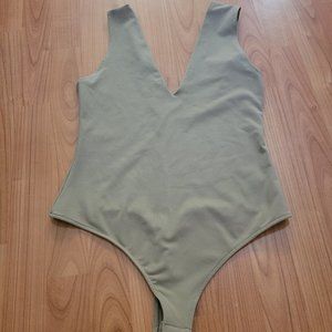 Free People Bodysuit Tan M